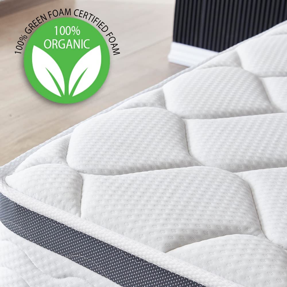 SereneSleep® 10" Cool Memory Foam & Spring Hybrid Mattress With Breathable Cover - Firm Mattress